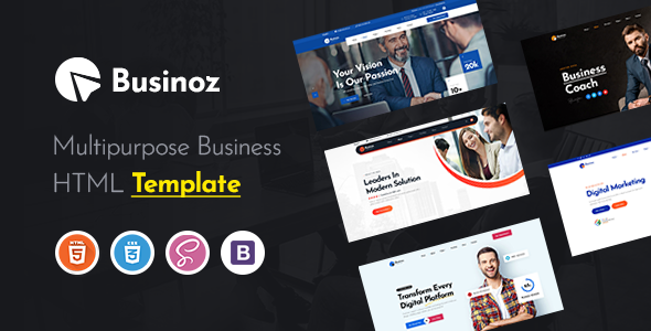 Businoz - Multipurpose Business HTML5 Template