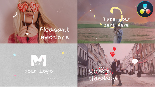 Love Slideshow | DaVinci Resolve