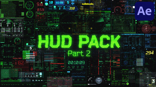 HUD Pack | Part 2 Elements template preview