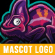 Chameleon Mascot Logo Design