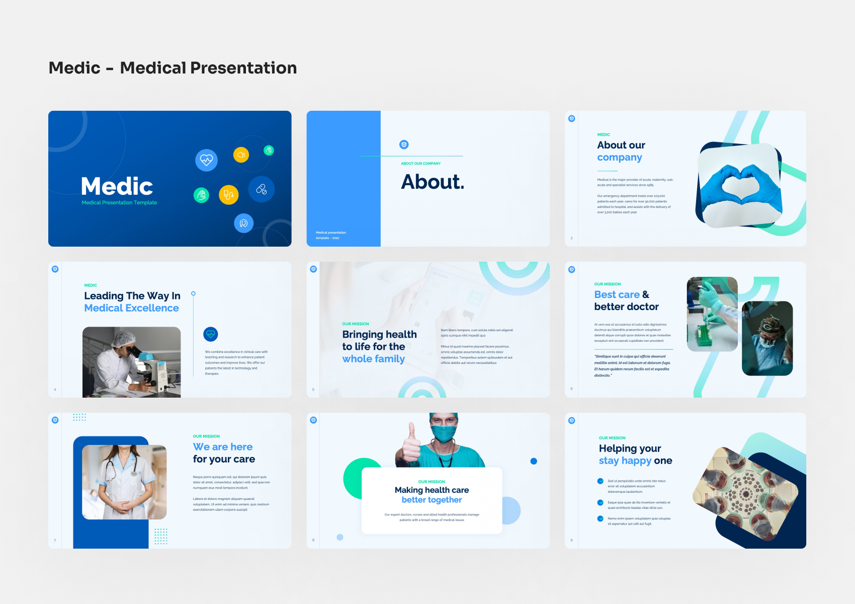 Medic - Medical PowerPoint Presentation, Presentation Templates ...