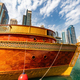 Dubai marina and tourist ship in UAE - PhotoDune Item for Sale