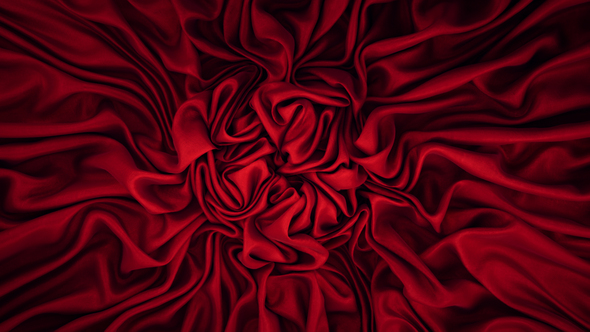 Red Fabric Logo Reveal Logo Stings template preview