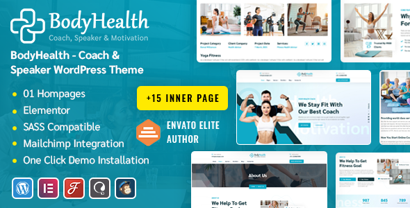 BodyHealth | Fitness & Workout WordPress Theme