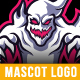 Ghost mascot logo design