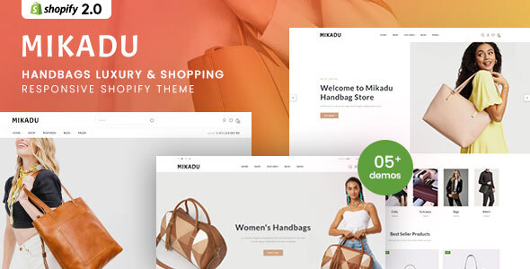 Mikadu – Handbags Luxury & Shopping Clothes Shopify Theme