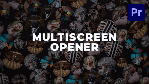 Creative Multi Screen Opener - Premiere Pro