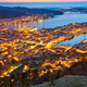Bergen harbour aerial view - PhotoDune Item for Sale