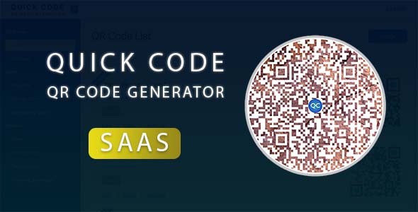 Quick Code - QR Code Generator SAAS