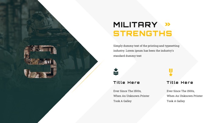 Infantry - Military Powerpoint Presentation Template, Presentation ...