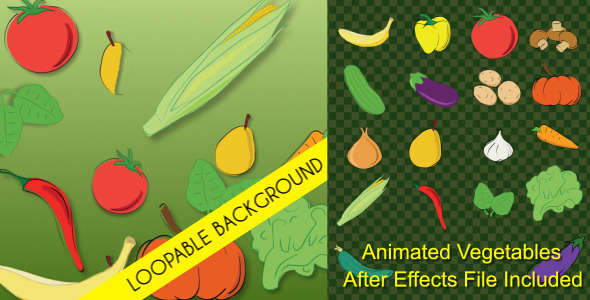 Vegetables Animations