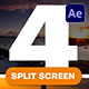 Multiscreen - 4 Split Screen - VideoHive Item for Sale