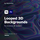 Looped 3D Backgrounds l MOGRT for Premiere Pro - VideoHive Item for Sale