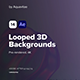 Looped 3D Backgrounds - VideoHive Item for Sale