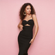 Beautiful woman in elegant black evening dress - PhotoDune Item for Sale