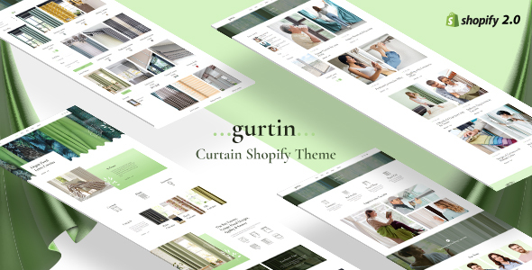 Gurtin – Curtains & Blinds Store Shopify Theme