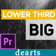 Big Lower Third Premiere Pro - VideoHive Item for Sale