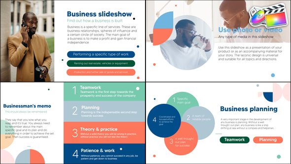 Business Slideshow | FCPX