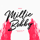 Millie Bobby Signature Script Font