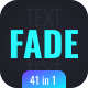 Fade Text FX - VideoHive Item for Sale