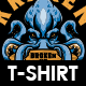 Kraken T-shirt Design