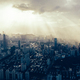 Aerial view of beautiful downtown landscape in shenzhen, China - PhotoDune Item for Sale