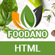 Foodano - Natural Organic Food Store HTML Template