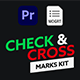 Check &amp; Cross Marks Kit for Premiere Pro - VideoHive Item for Sale