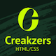 Creakzers - NFT Project Marketing Website