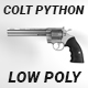 Colt Python low poly