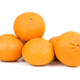 Whole tangerines on white background - PhotoDune Item for Sale