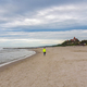 Beach in Leba on cloudy afternoon - PhotoDune Item for Sale