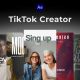 TikTok Creator | After Effects - VideoHive Item for Sale