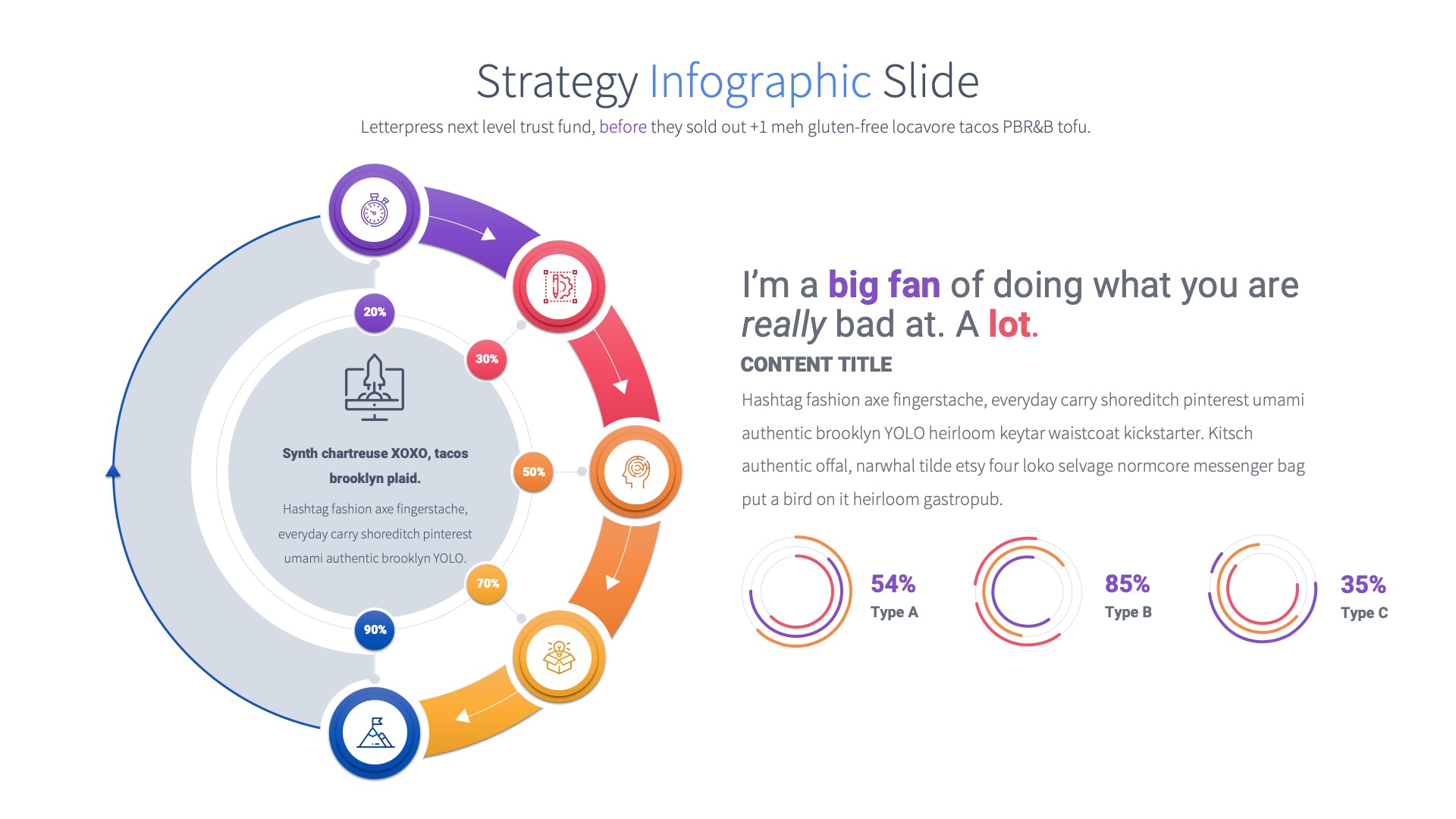 Strategy - PowerPoint Infographics Slides, Presentation Templates ...