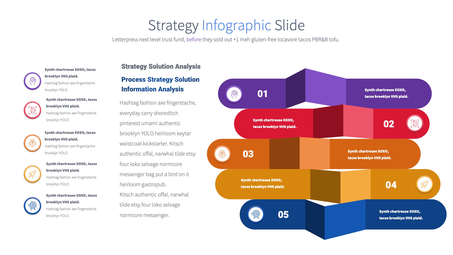 Strategy - PowerPoint Infographics Slides, Presentation Templates ...