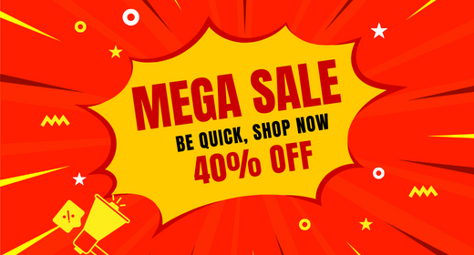 Mega Sale Season - 40% OFF