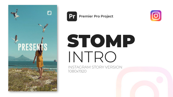 Stomp Intro Instagram Story | MOGRT