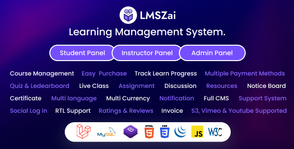 LMSZAI- Learning Management System