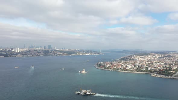Bosphorus Overall Aerial Video