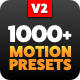 Motion Presets for Animation Composer