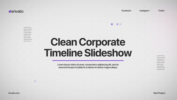Corporate Timeline Slideshow | MOGRT