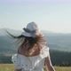 Girl is Having Fun on the Top of the World - VideoHive Item for Sale