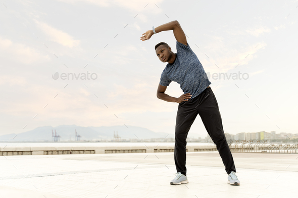 Standing stretching outlet exercises