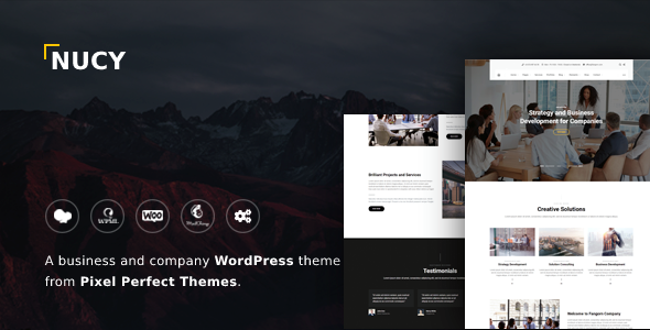 Nucy – Business & Company WordPress Theme