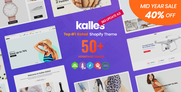 Kalles - Clean, Versatile, Responsive Shopify Theme - RTL support