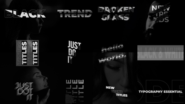 Typography Titles | Premiere Pro