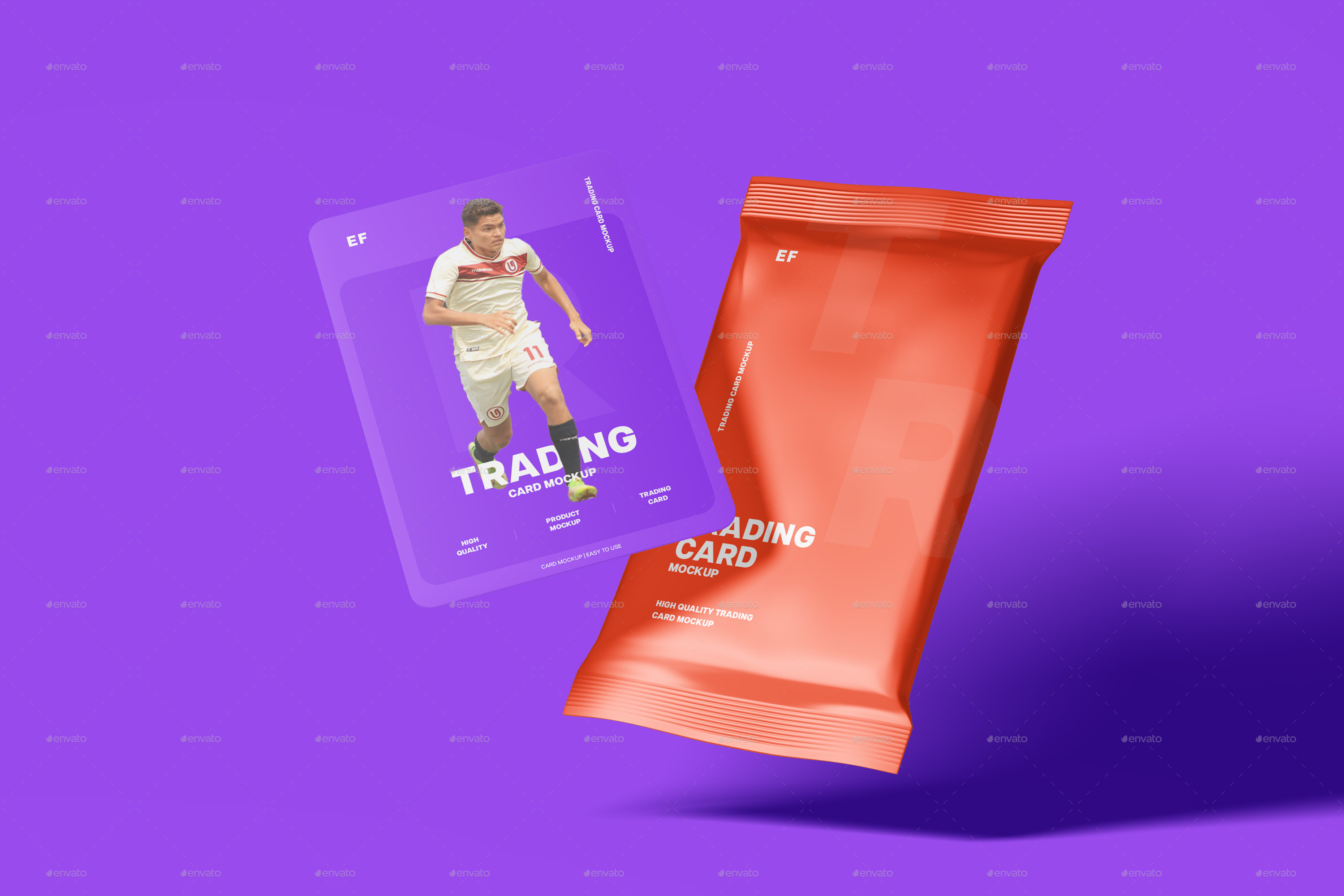 Trading Cards Mockup Set, Graphics GraphicRiver