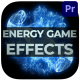 Energy Game Effects for Premiere Pro - VideoHive Item for Sale