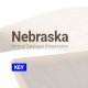 Nebraska — Brown Interior Vertical Catalogue Presentation Template Keynote