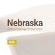 Nebraska Brown Interior Vertical Catalogue Presentation Template Google Slides